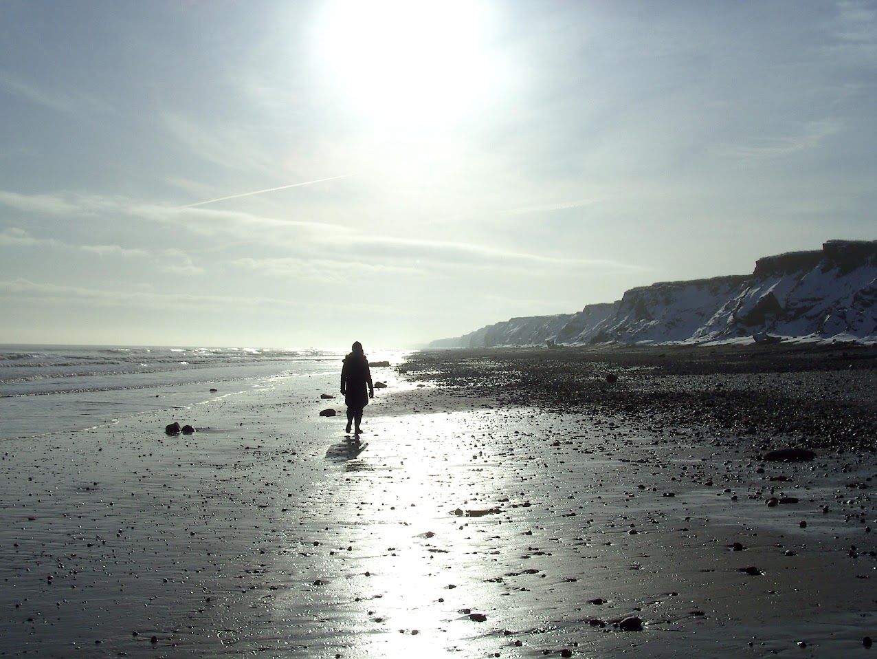Skipsea beach, Yorkshire